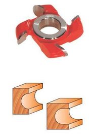 Enseada de dentes TCT 4 - cortadores de shaper de carboneto de caixa para os perfis de madeira fazendo