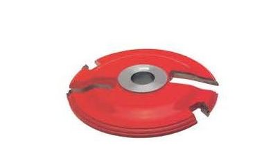 Painel vermelho Duplo TCT rosto levantando fresas de metal duro shaper para tomada de groove