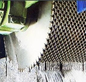 O diamante de 14 polegadas viu as lâminas para a pedreira do granito, formação em esquadrão do bloco do granito