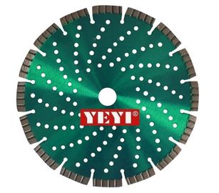 Em volta do laser de 300mm soldado 12" o diamante viu as lâminas para o concreto, alvenaria
