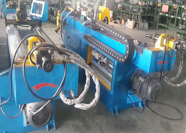 Máquina de dobra hidráulica da tubulação da Único-cabeça automática de DW168WNC
