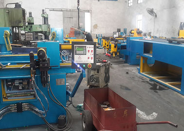 Máquina de dobra da tubulação do frio/aquecimento, único dobrador automático do CNC da cabeça 22KW