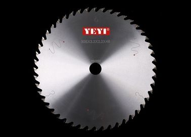 A circular de madeira do corte viu as lâminas, industriais viu o plástico das lâminas 305mm x 48P e o FRP
