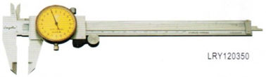 prova dobro vernier resistente de choque do compasso de calibre 0-200mm do seletor 4Cr13 de aço inoxidável