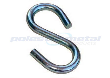 Hardware feito sob encomenda do metal ISO9001, ganchos de gancho de aço inoxidável do agregado familiar S de AISI 316 especiais