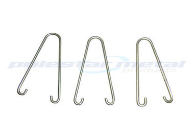 Hardware feito sob encomenda do metal ISO9001, ganchos de gancho de aço inoxidável do agregado familiar S de AISI 316 especiais