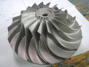CF8M 304 de aço inoxidável, 316, impulsor da bomba de água de 347 impulsores
