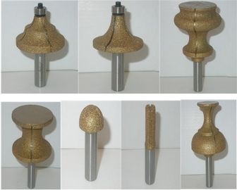 Ferramentas de corte de PCD para cortar a pedra artificial, pedra de quartzo, mármore, granito, fibergl, cerâmica, materiais de superfície do sólido