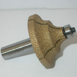 Ferramentas de corte de pedra sintéticas do carboneto de silicone/PCD, bocado moldando clássico