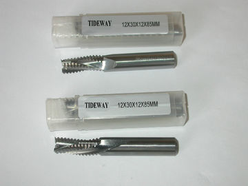 Micro - bocados contínuos da espiral do Roughing da flauta do carboneto 3 dos bocados do carboneto do CNC da grão, para baixo/acima do corte