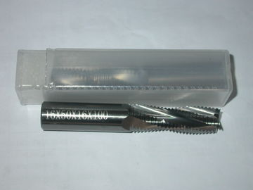 Micro - bocados contínuos da espiral do Roughing da flauta do carboneto 3 dos bocados do carboneto do CNC da grão, para baixo/acima do corte