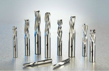 Micro dos bocados do router do CNC - o carboneto Fwo da grão Flutes bocados espirais para cortar a madeira, estratificação, pedra artificial, plástico