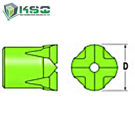 Elevado desempenho 45mm 2" bocados de broca de aço do CNC dos bocados H25 transversais
