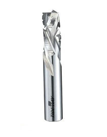 Espiral da compressão de 3 flautas mordida com micro de Chipbreaker - bocados contínuos do carboneto do CNC do carboneto da grão