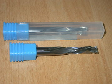 Micro do OEM e do ODM - bocados contínuos do carboneto do CNC dos bocados da espiral da compressão das flautas do carboneto 2 da grão