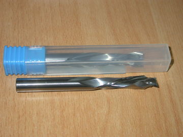 Micro do OEM e do ODM - bocados contínuos do carboneto do CNC dos bocados da espiral da compressão das flautas do carboneto 2 da grão