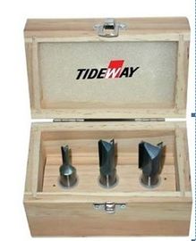 TCT Router bit definido com jateamento acabado para tratamento de madeira