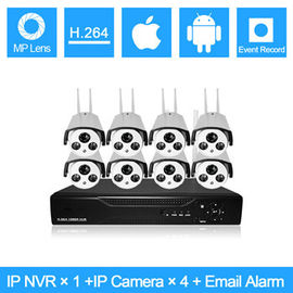 O router do sistema WIFI do canal NVR de HD 8 com tomada e conecta automaticamente