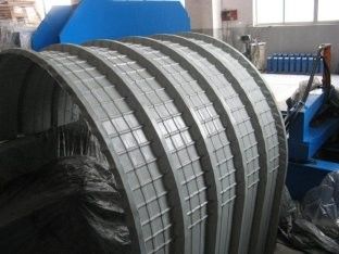 rolo de dobra do painel do telhado do arco 0.85KW hidráulico que forma a máquina para folhas onduladas
