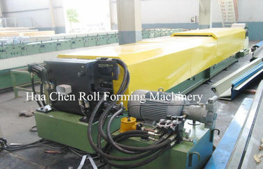 Rolo do conduto pluvial da chapa de aço da cor do CNC que forma a máquina com o rolo do aço No45